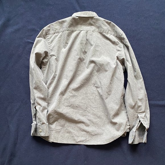 Old Navy Slim Fit Shirt (Grey) - Picture 3 of 3